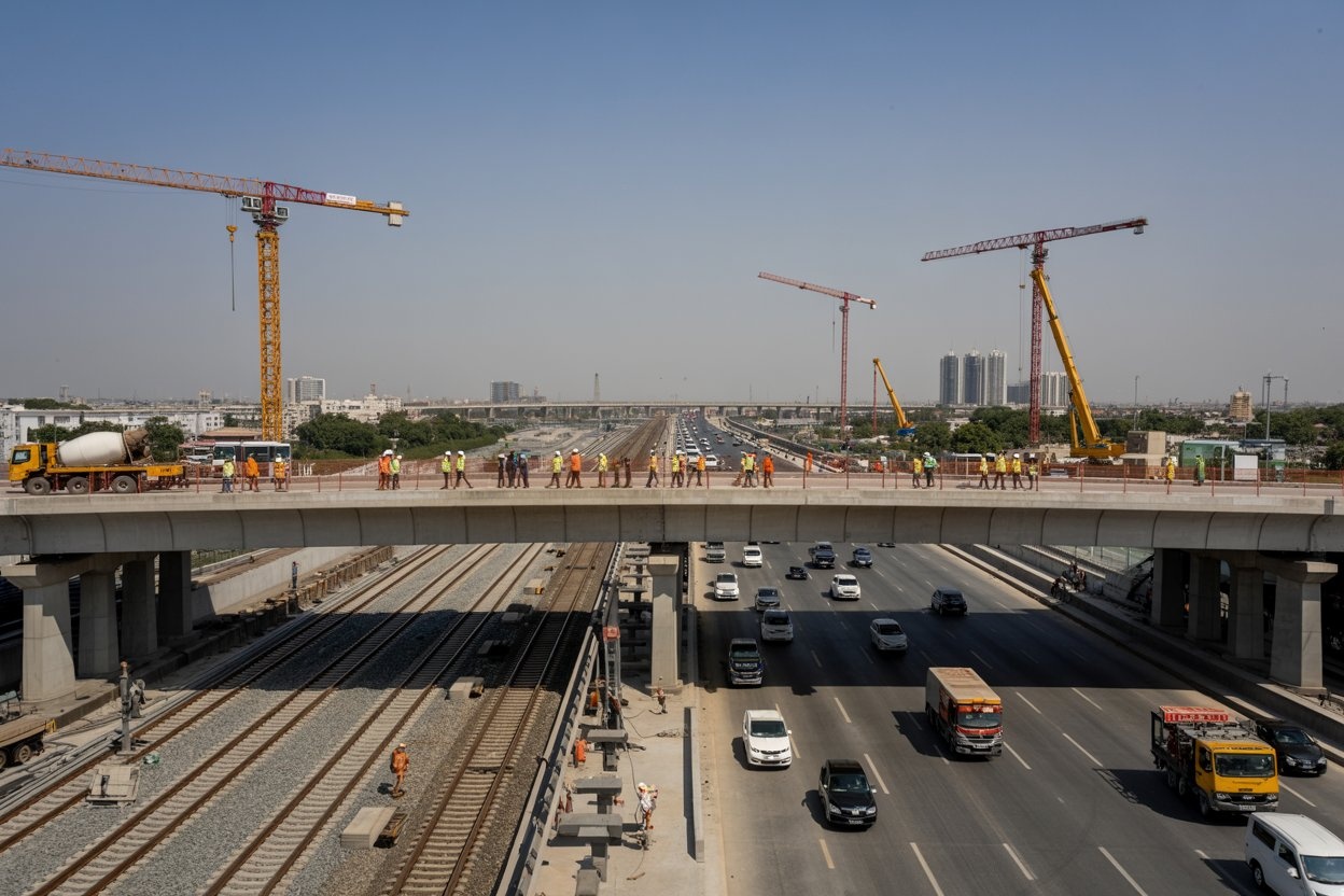Gurugram Rail Over Bridge To Ease Dwarka Traffic