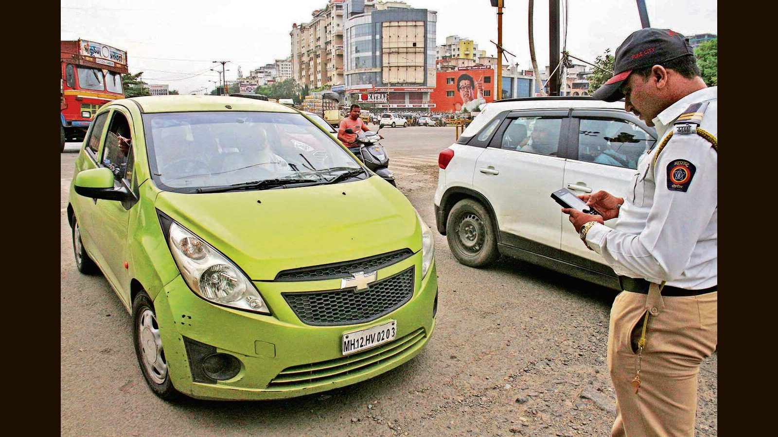 Pune Rolls Out Automated E Challans For Traffic Fines