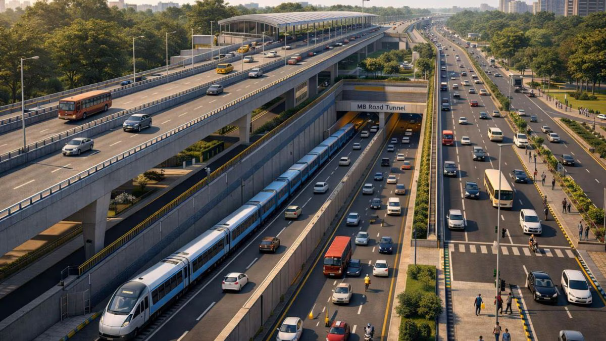 Delhi Studies Sangam Vihar Badarpur Traffic Corridor