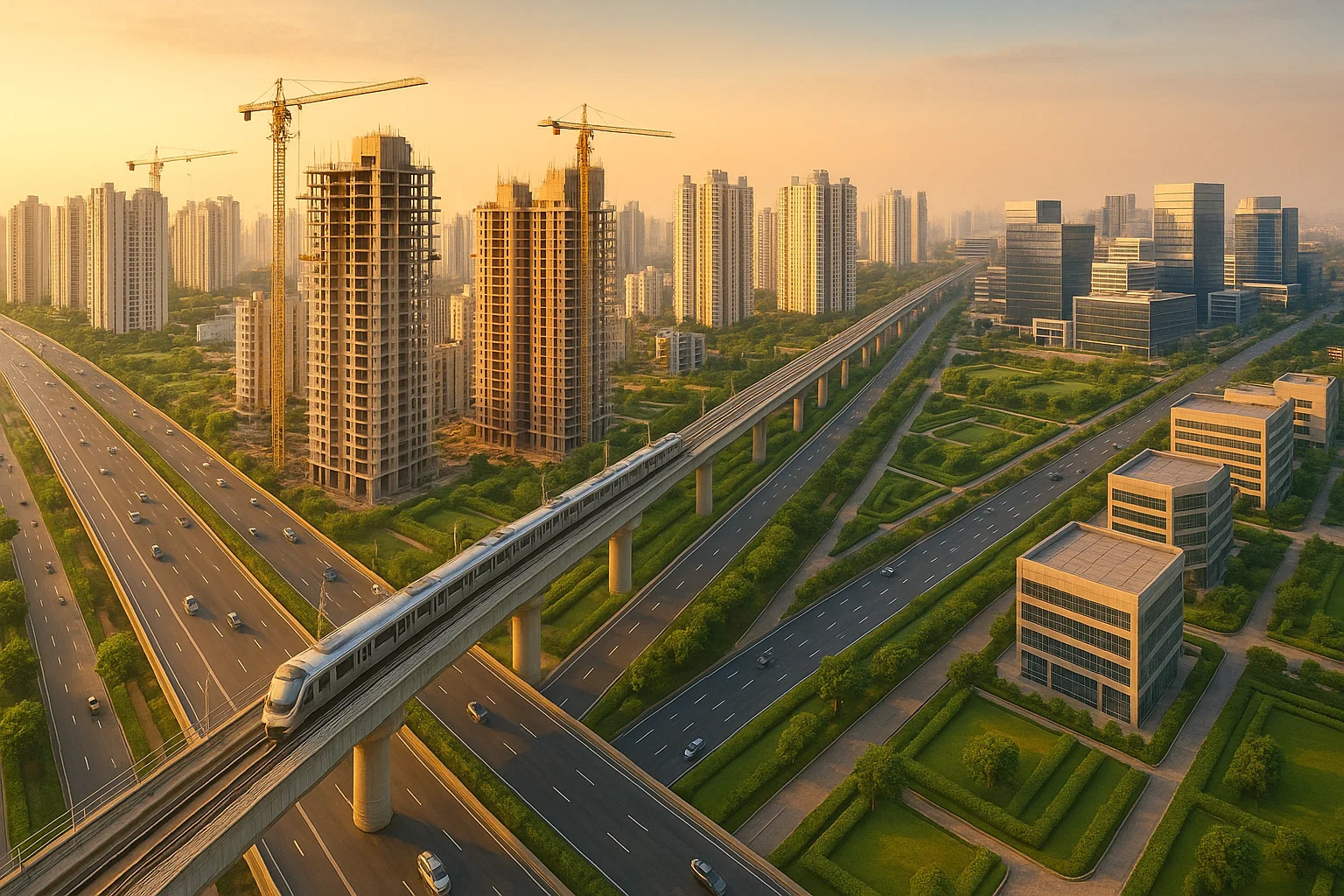 Gurugram Infrastructure Projects Push Urban Services Upgrade